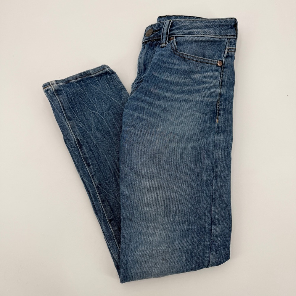 American Eagle Mens Next Level Airflex Slim Jeans Blue Medium Wash 26x28 Skater